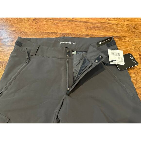Obermeyer Men's Orion Alpinist Ski Pants Gray Size XL NWT Performance Ski Gear - Picture 3 of 16